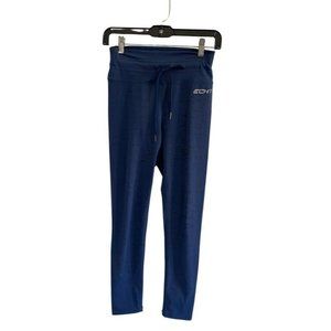 ECHT Drawstring Leggings Blue Black